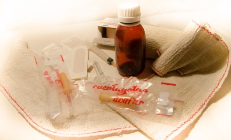Botiquín de viaje.