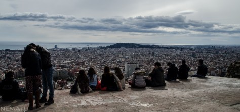Mirador en el Barrio del Carmel
