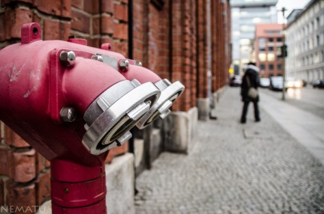 Paseando barrios. Boca de incendios.